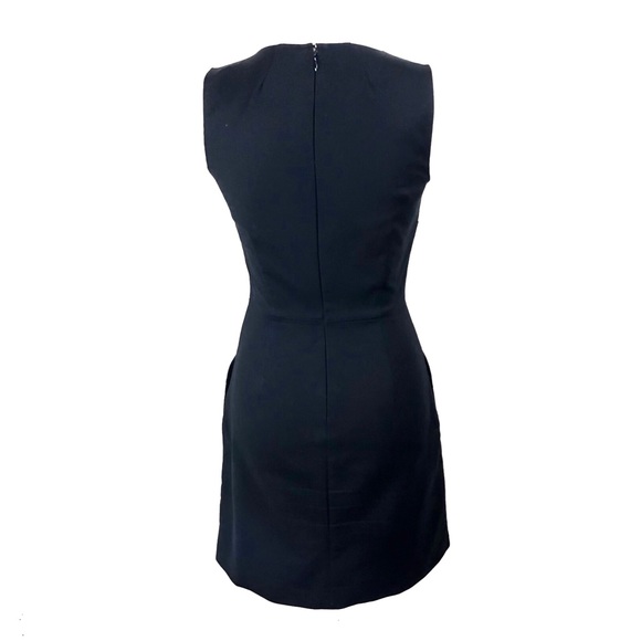 GAP Slim Shift Sleeveless Black Dress Size 0 - Picture 4 of 6